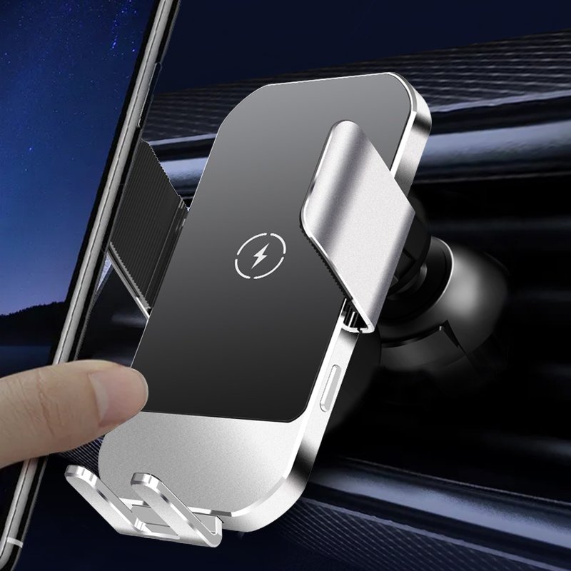 top selling products 2022 mobile phone holder chargeur sans fil 15w car wireless charger holder