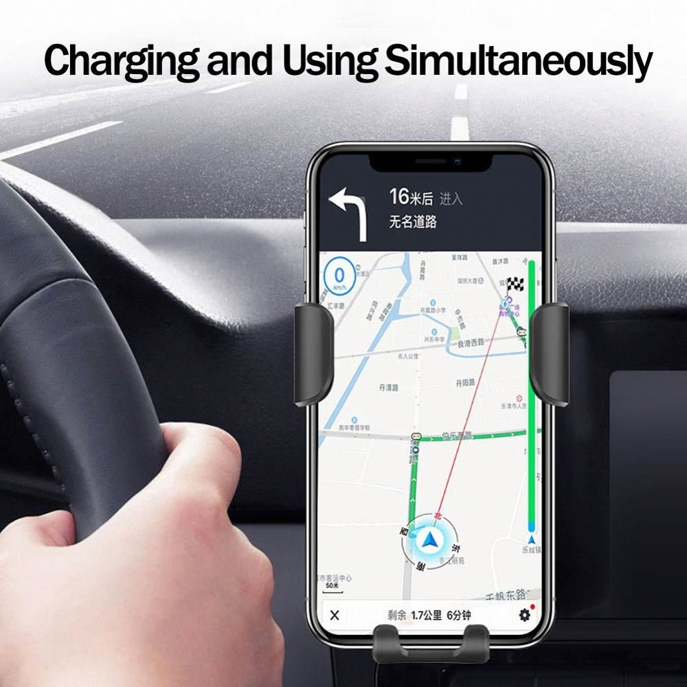 Newest Car Phone Holder Auto Wireless Charger For Phone Car 10W Fast Charging