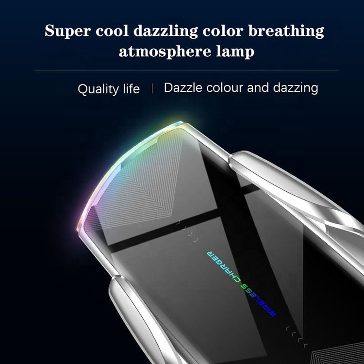 15 watt Q1 Carregador Sem Fio Magnetic Smart Adapter Induction Car Phone Holder Caricabatterie Wireless Charger For iphone