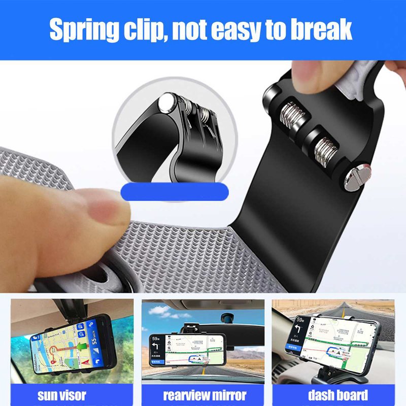 Factory Wholesale 360 degree rotating car dashboard telephone bracket windshield bracket car phone holder