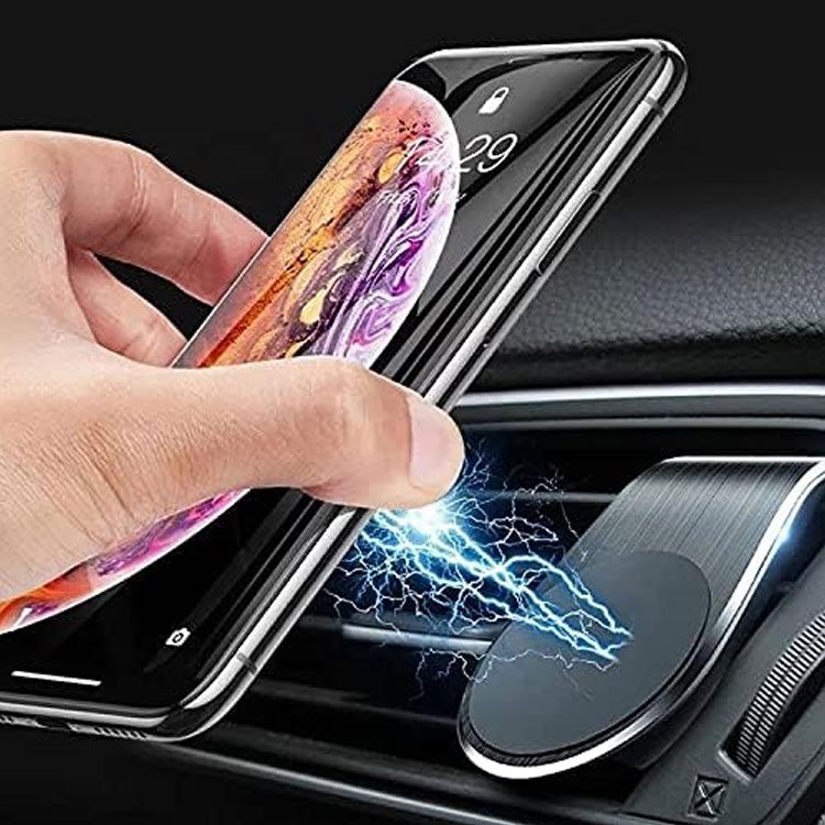 Rotary Magnetic Car Holder For iphone 16 Car Mount Magnetic Phone Stand 360 Rotating Autohouder Autohalterung Soporte Para Coche