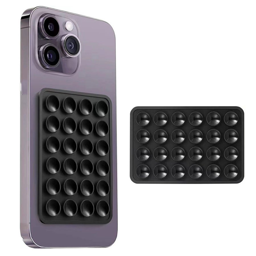 Holder Silicone Cup Mat Smartphone Wall Stand for Glass Ceramic Tiles Smooth Walls Back Sticker Suction Cup Phone