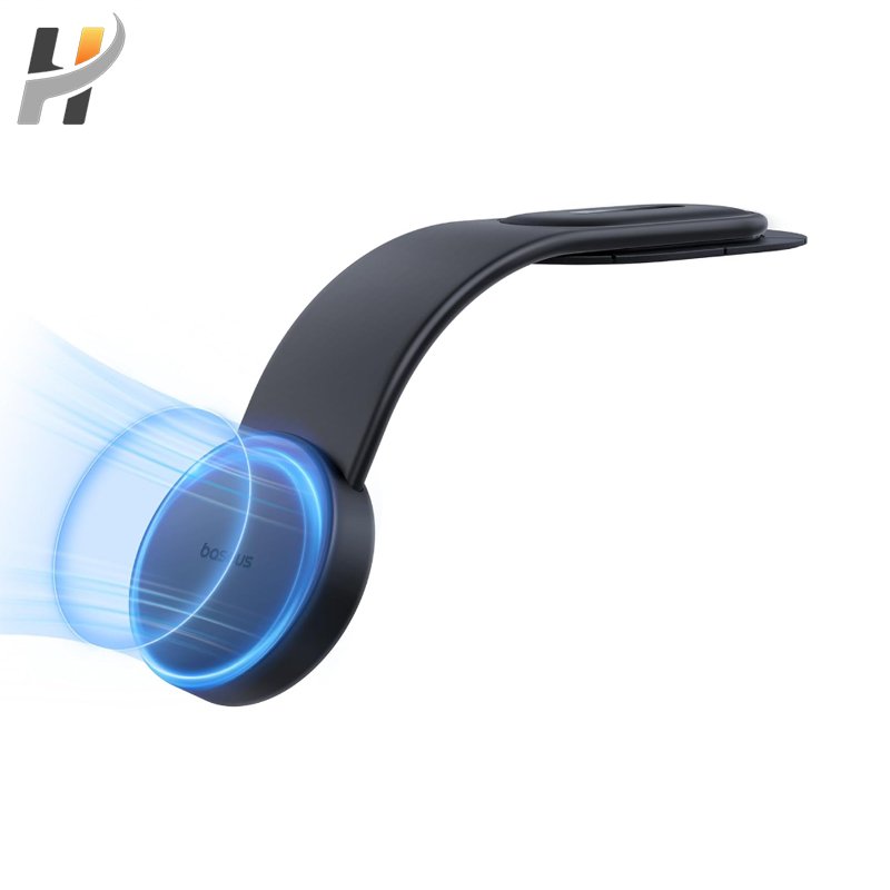 Car mount 25N magnetic car phone holder compatible with iPhone 15 14 13 12 Pro Plus Max Mini bendable memory titanium alloy