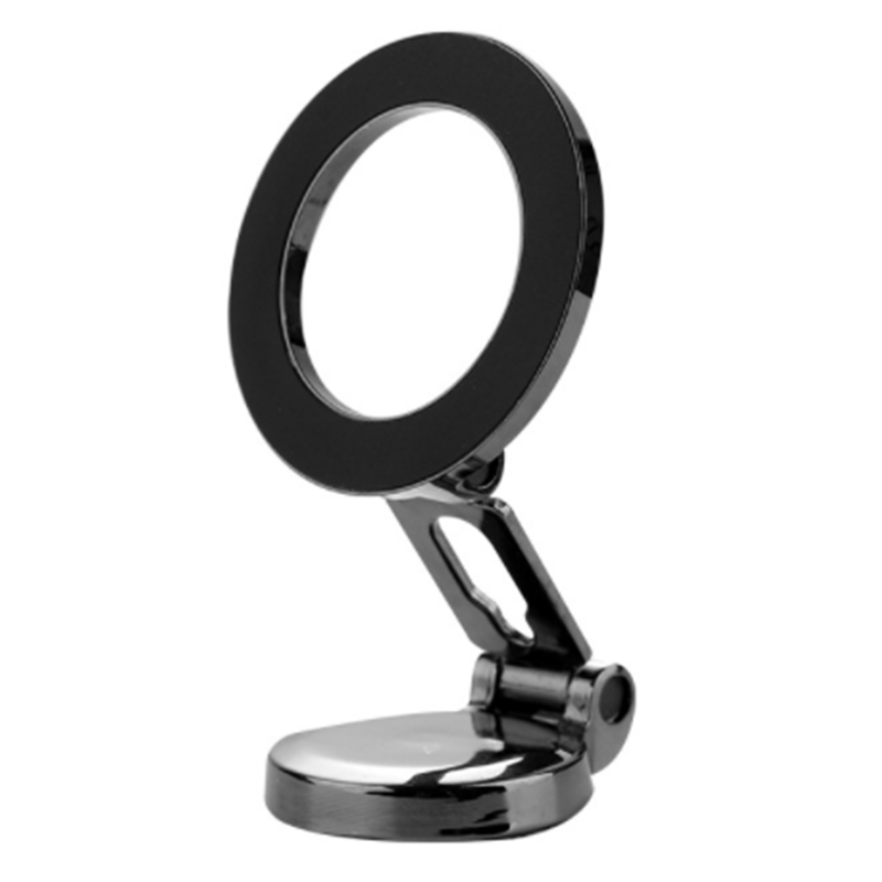 360 degree Rotation Aluminum Alloy Foldable Magnet Car phone Holder for car