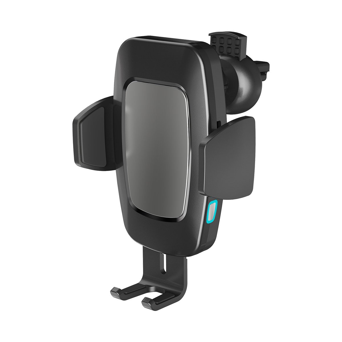Customize Car Electronic 20 Watt Usb Super Fast High Speed Charging Car Mount Wireless Charger Holder With Capacitor