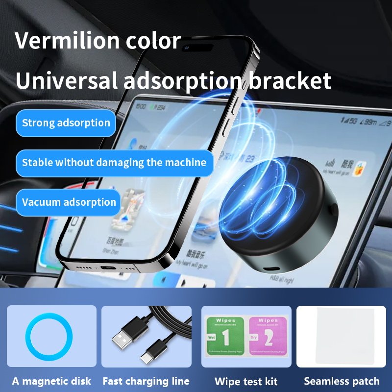 Hot Selling Car Holder Car Vacuum Adsorption Rotatable Holder Double Sided Vent Phone Holder