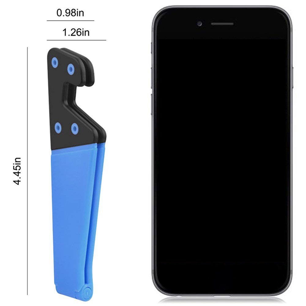 New V-Shaped Universal Foldable Mobile Cell Phone Stand Holder for IPhone E-Reader Tablets Adjustable Tablet Desk phone holder