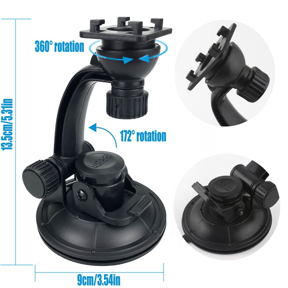 Universal Windshield 360 Rotation Car Mobile Phone Holder Dashboard Suction Sucker Tablet PC Stand Holder