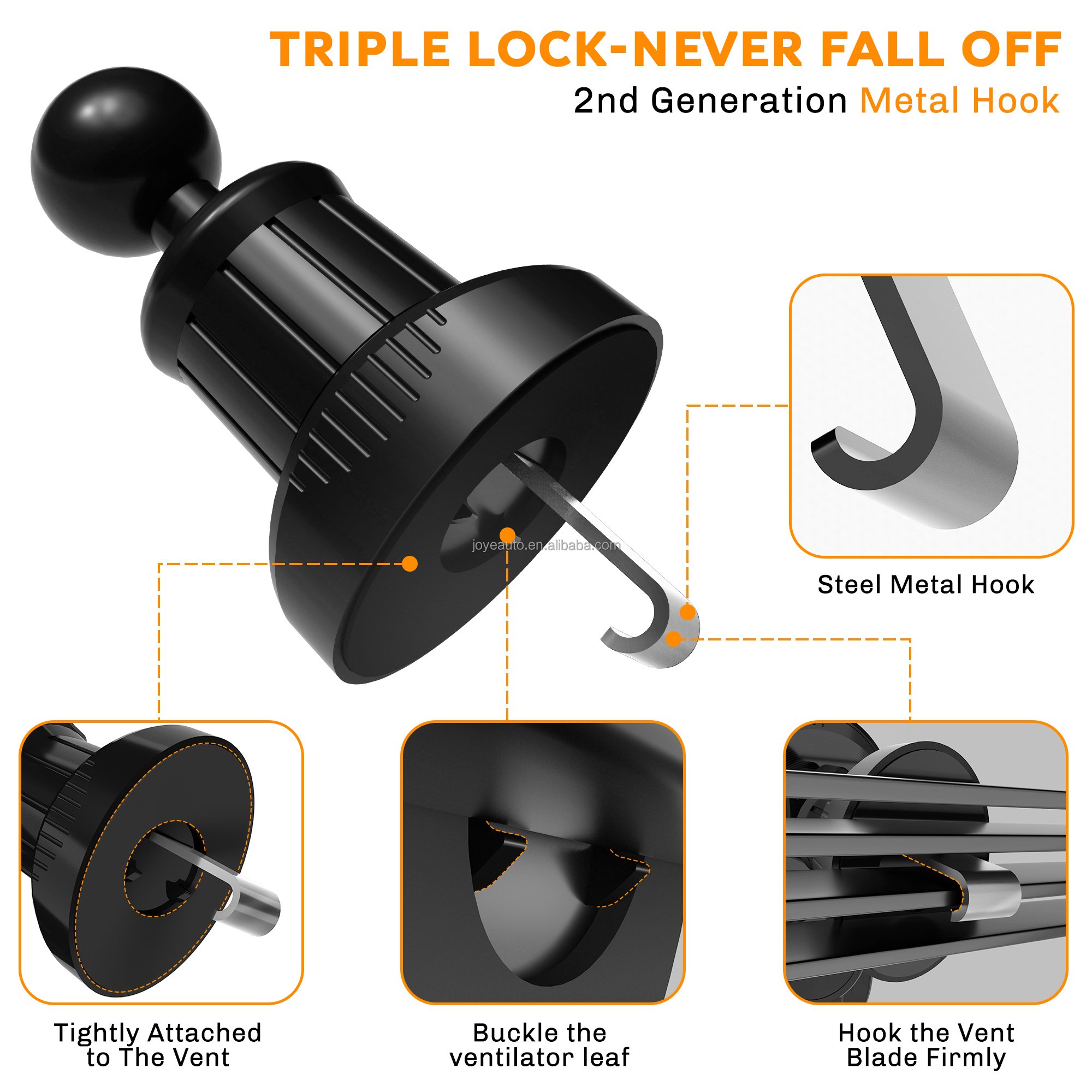 New high-tech injury-free car mount wireless fast charging mobile phone stand 2/1 clip smart retractable phone seat Car Holder