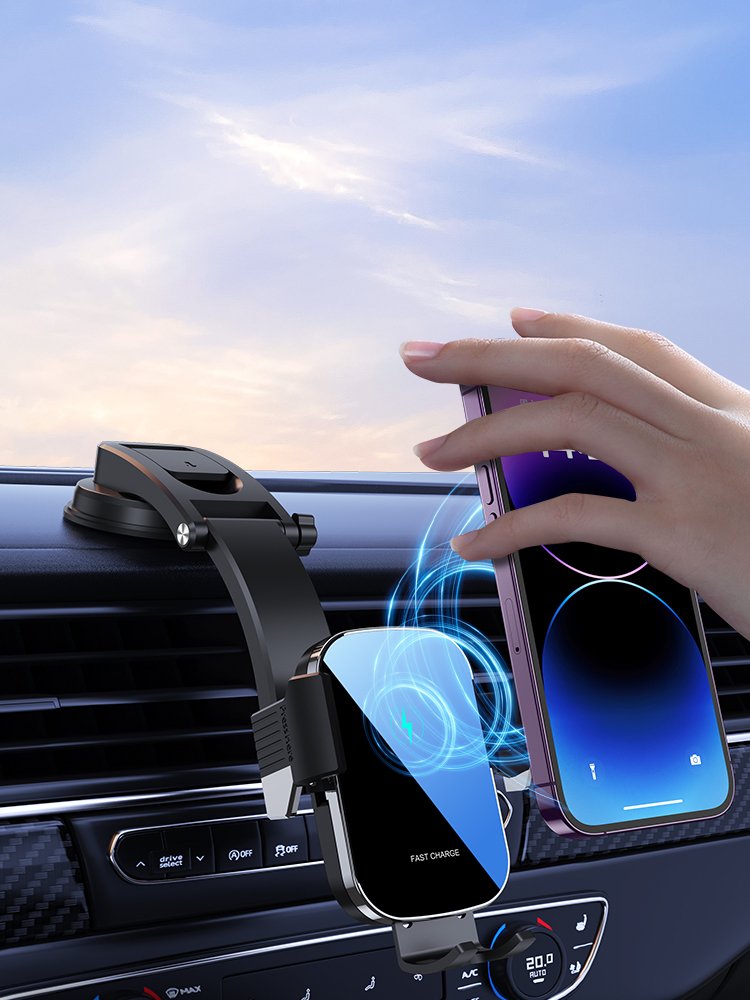 New Design Car Holder Higher Quality Wireless Charger Type C Wireless Charging Magnetic Charger