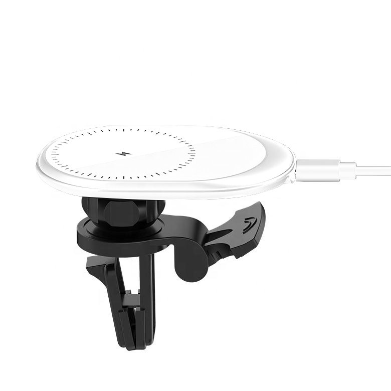 2024 Retail Packaged Ready Stocks 15w fast charge N52 magnet car phone holder wireless charger for iphone 16