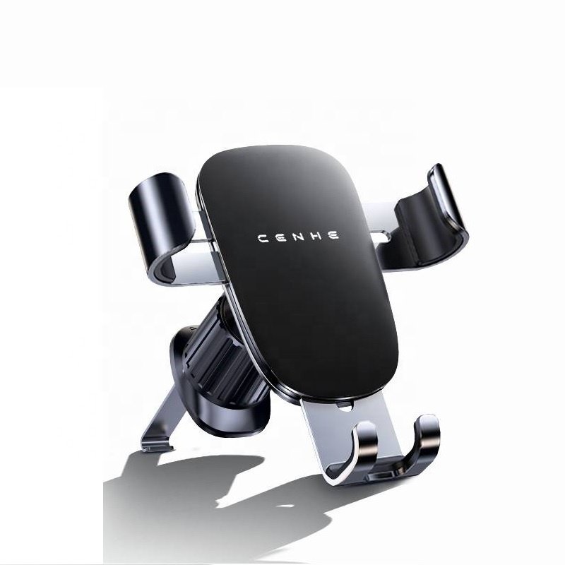 Phone Holders for Car Newest Metal Hook Clip Air Vent Cell Phone Car Mount Universal Automobile Cradle Fit for iPhone Android