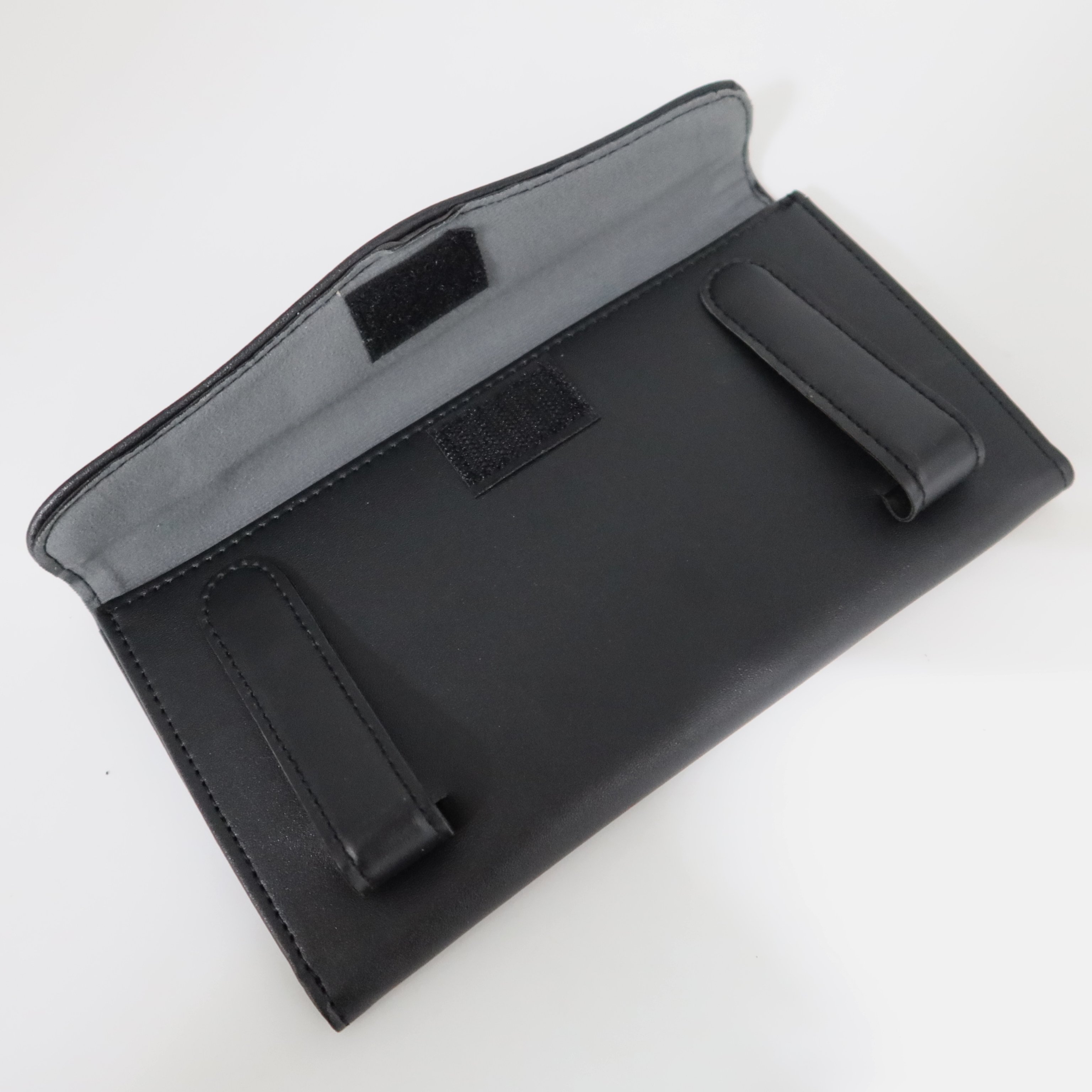 Longyang Wholesale Car Accessories Tissue Case Holder Car Visor Organizer PU Leather for Paper Towels and Face Masks