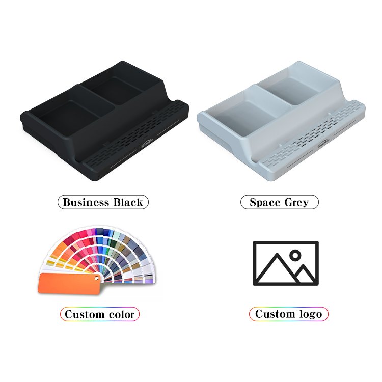 Automotive interiors multifunctional car anti-slip mat car Phone Holder Air Fresher Storage tray Rubber Car Mats