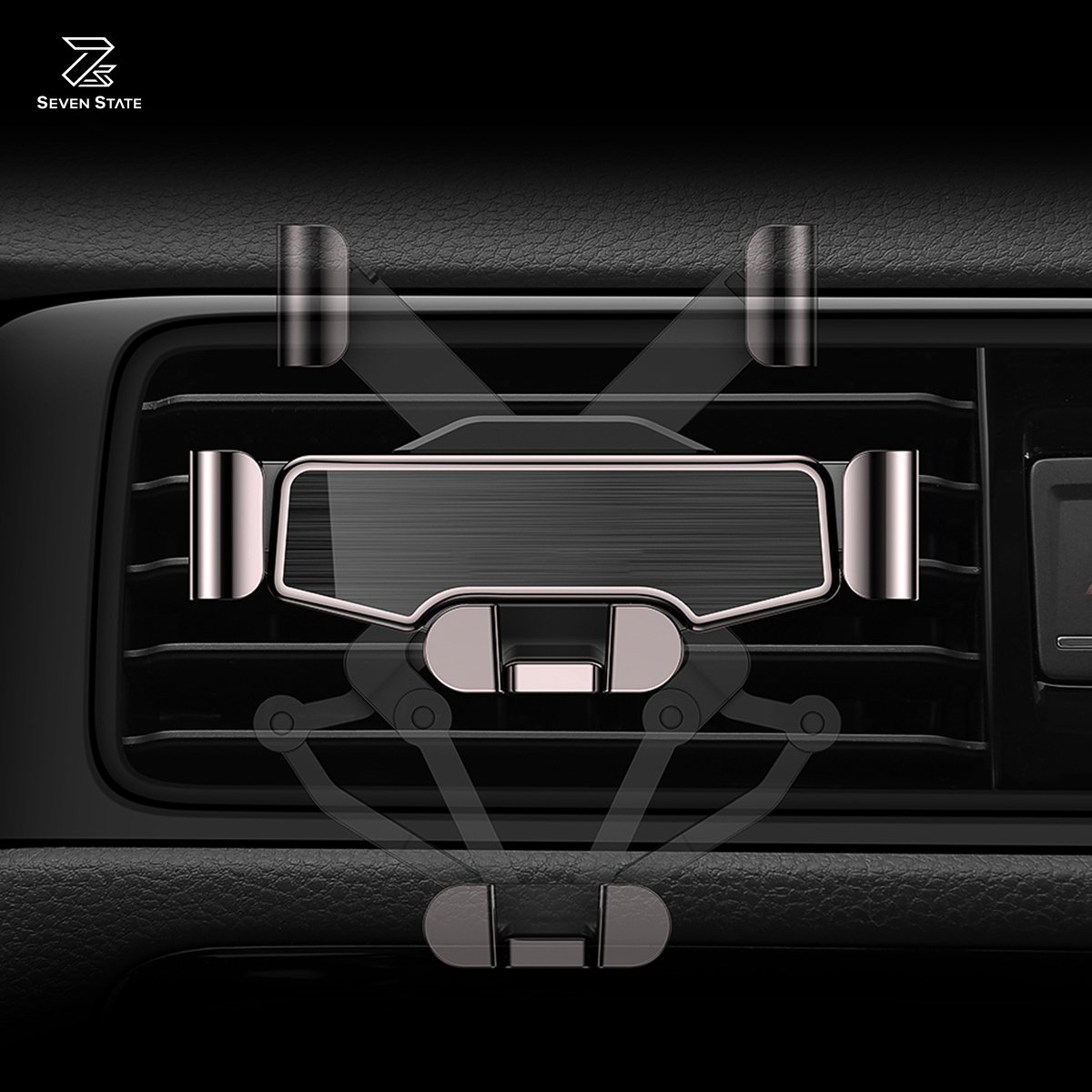 Universal Auto Cellphone Accessories Gravity Air Vent Car Phone Holder Dashboard Mobile Mount Stand