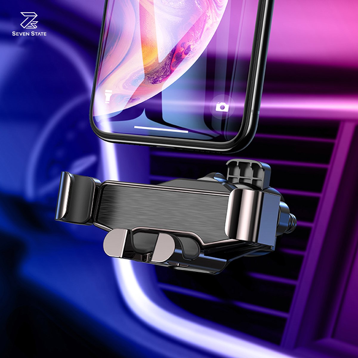 Universal Auto Cellphone Accessories Gravity Air Vent Car Phone Holder Dashboard Mobile Mount Stand