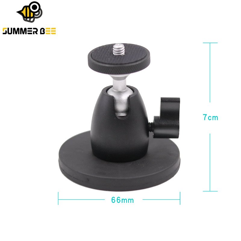 Action Camera Magnetic Mount For Gopro9/10/11/12/Insta360Onex2/x3/x4/Oner Aluminum Magnetic Car Holder DVR/Recorder/light mount