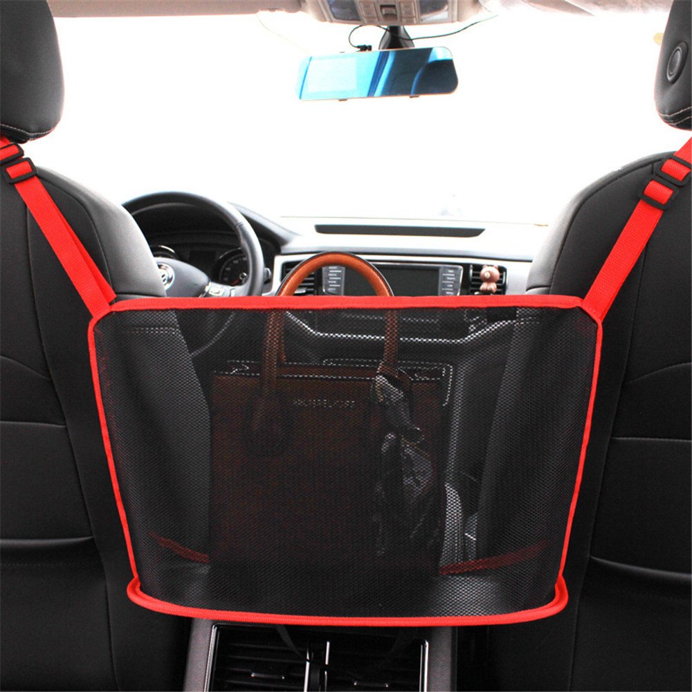Car Handbag Holder Interior Car Seat Middle Box Seat Hanger Storage Bag Hanging Pocket Organizer Car Stowing Tidying