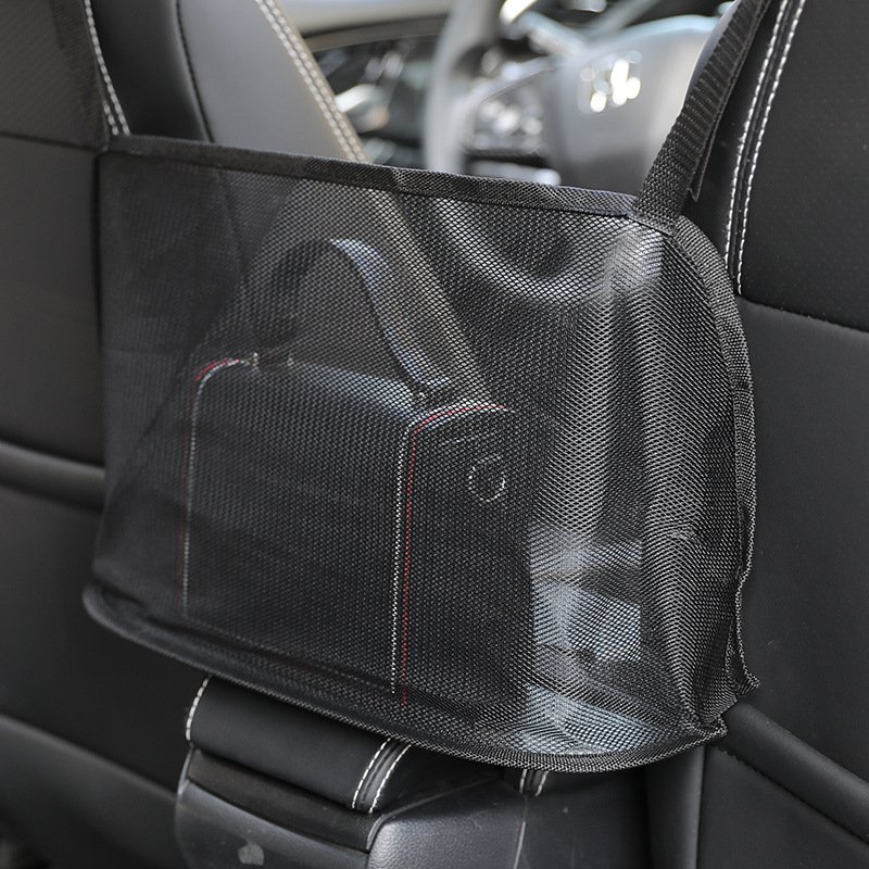 Car Handbag Holder Interior Car Seat Middle Box Seat Hanger Storage Bag Hanging Pocket Organizer Car Stowing Tidying