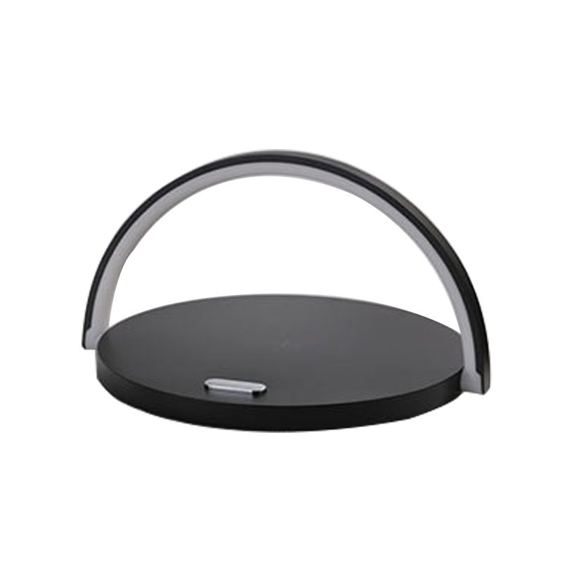 Universal 10W Fast Wood Multi Table Led Light Lamp Phone Bracket Mobile Holder Wireless Phone Chargers With Lamp