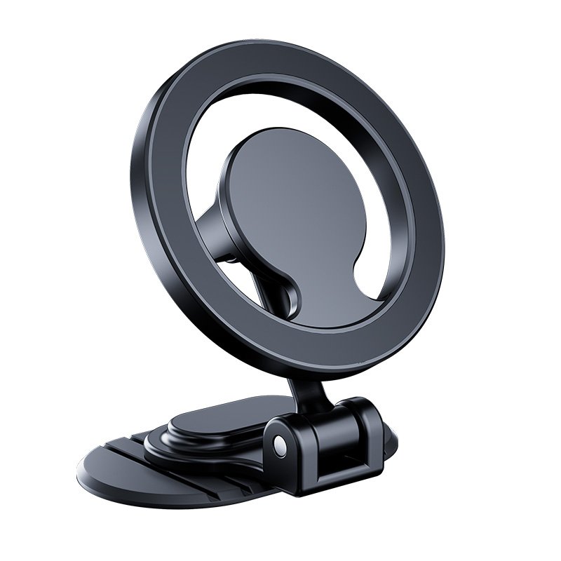 New Arrival Bendable Base Strong Magnetic Car Phone Holder 360 Rotation Dashboard Car cellphone Mount Folding Bracket