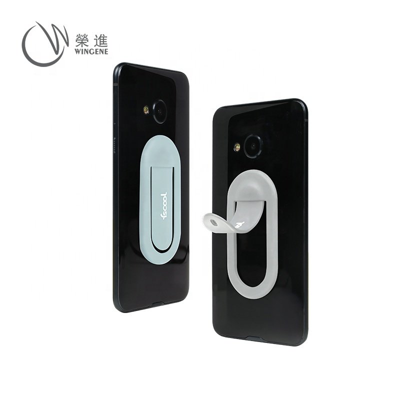 Wingenes New Stylish Mini Portable Flexible Universal Silicone Car Phone Stand Air Vent Mount Mobile Phone Holder