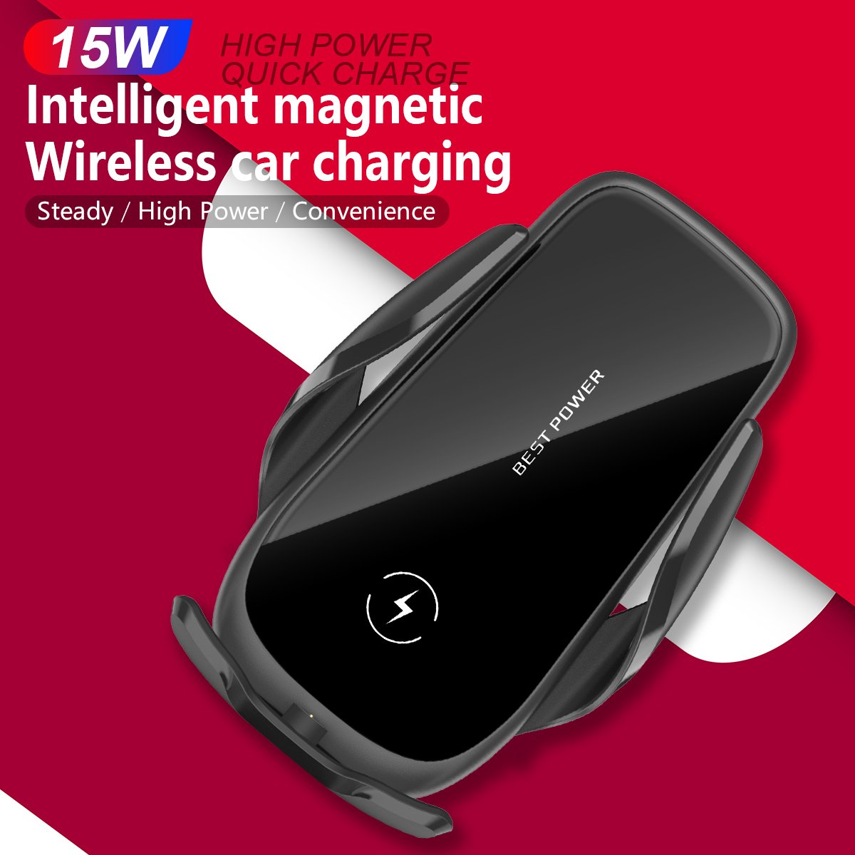 2021 Amazon Ebay Sale 10w 15w Fast Wireless Charger Wireless Charging Pad Wireless Car Charger