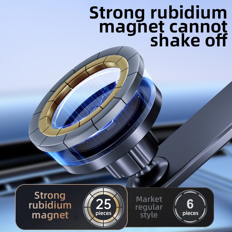 Wireless Magnetic Car Charger Fast Charging Phone Holder Car Aroma Holder Phone Holder Wireless Charger Mobile Stand