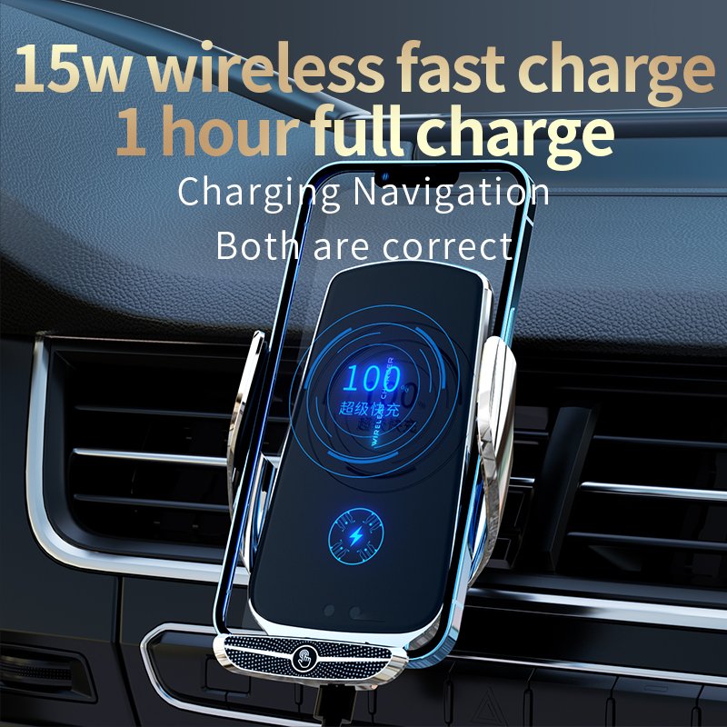 Magnetic Wireless Charger Holder Car Smartphone Charging Stand For All Mobile Phones