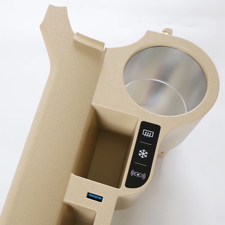 Car Interior Seat Clip Storage Box Slot Car Slot Storage Box Cup Holder with USB for LC200