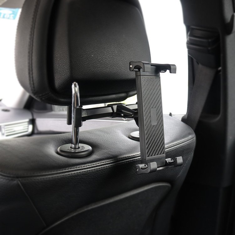 Car Headrest Mount Tablet Holder Mobile Accessories Universal Car Phone Holder Mobile Cradle Lock Phone Mount Car Holder