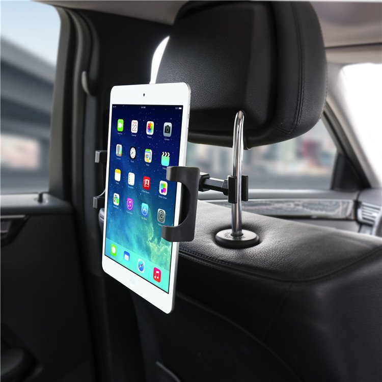 Car Headrest Mount Tablet Holder Mobile Accessories Universal Car Phone Holder Mobile Cradle Lock Phone Mount Car Holder