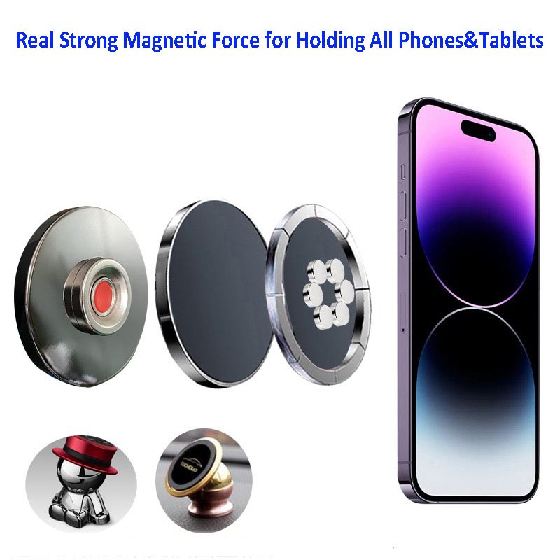 Super strong magnetic car phone holder replacement for steel 25mm ball base