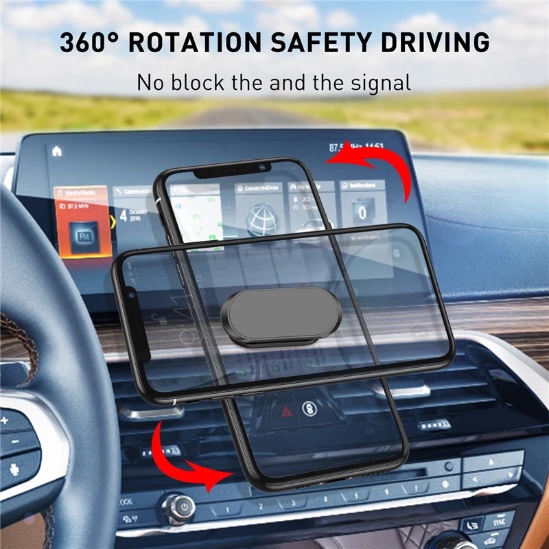 Super Strong Magnetic Car Phone Holder Mobile Cell Phone Holder Stand Magnet Mount Bracket In Car For iPhone 15 14
