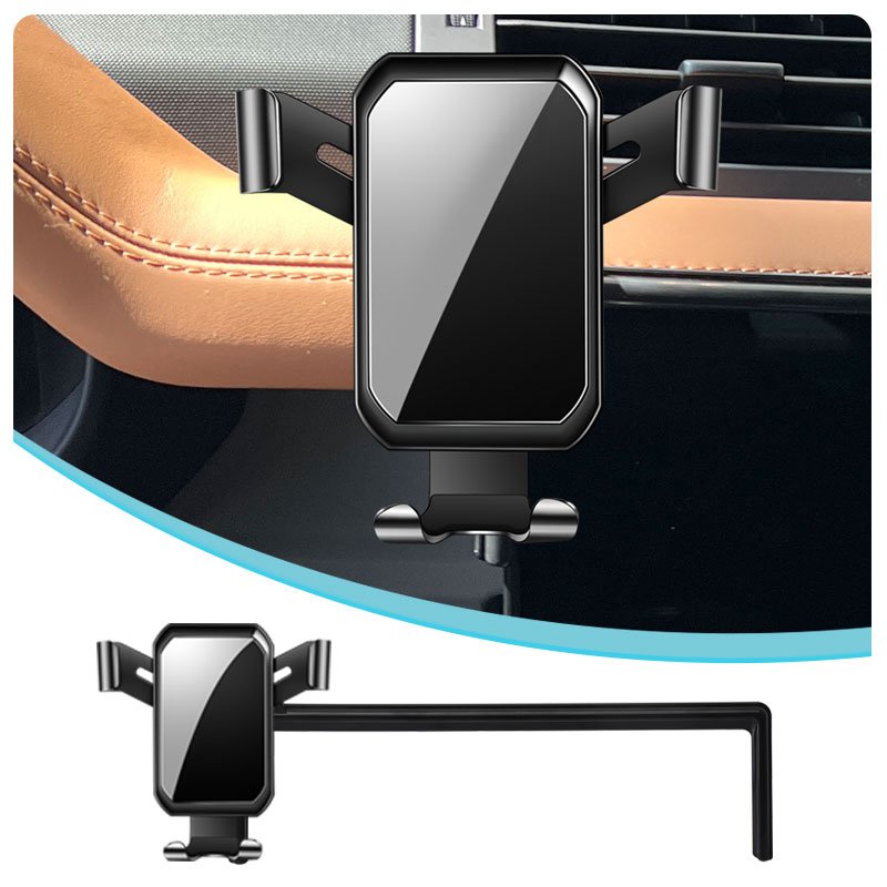 Suitable for 2022-2024 Land Rover Defender car Mount Gravity ABS aluminum alloy Car product Mobile Phone Holder
