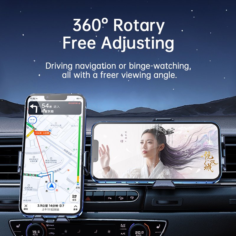 REMAX Wireless Charging Table Phone Car Holder Wireless USB Fast Charger