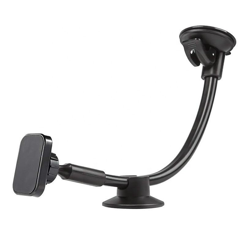 Universal Magnetic Phone Holder Car Long Arm Windshield Dashboard Magnet Car Holder Mount Dock For Phone Mobile Stand