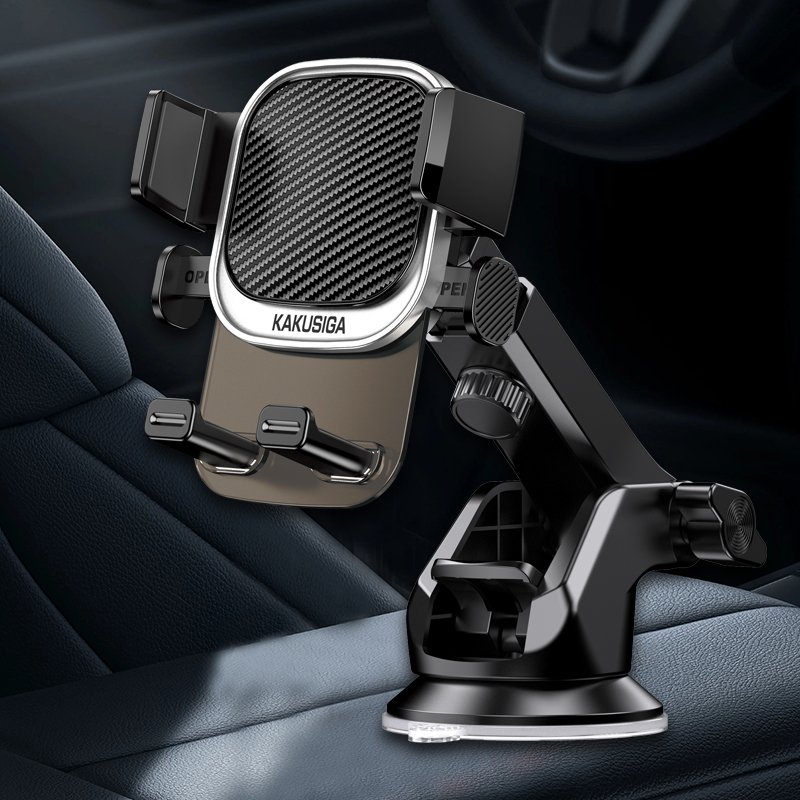 KSC-1566 JINCUI Series One-button Car Holder (Center Console) Wholesale Price For car 360 Rotation Phone Holder Stand