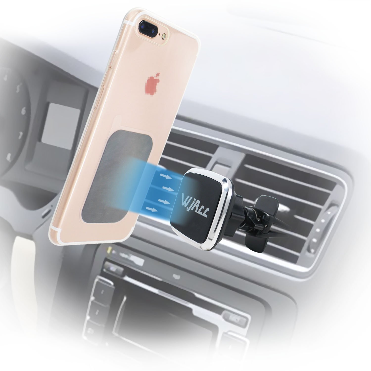 universal magnetic phone holder car mount air-vent holder Adjustable magnet car holder