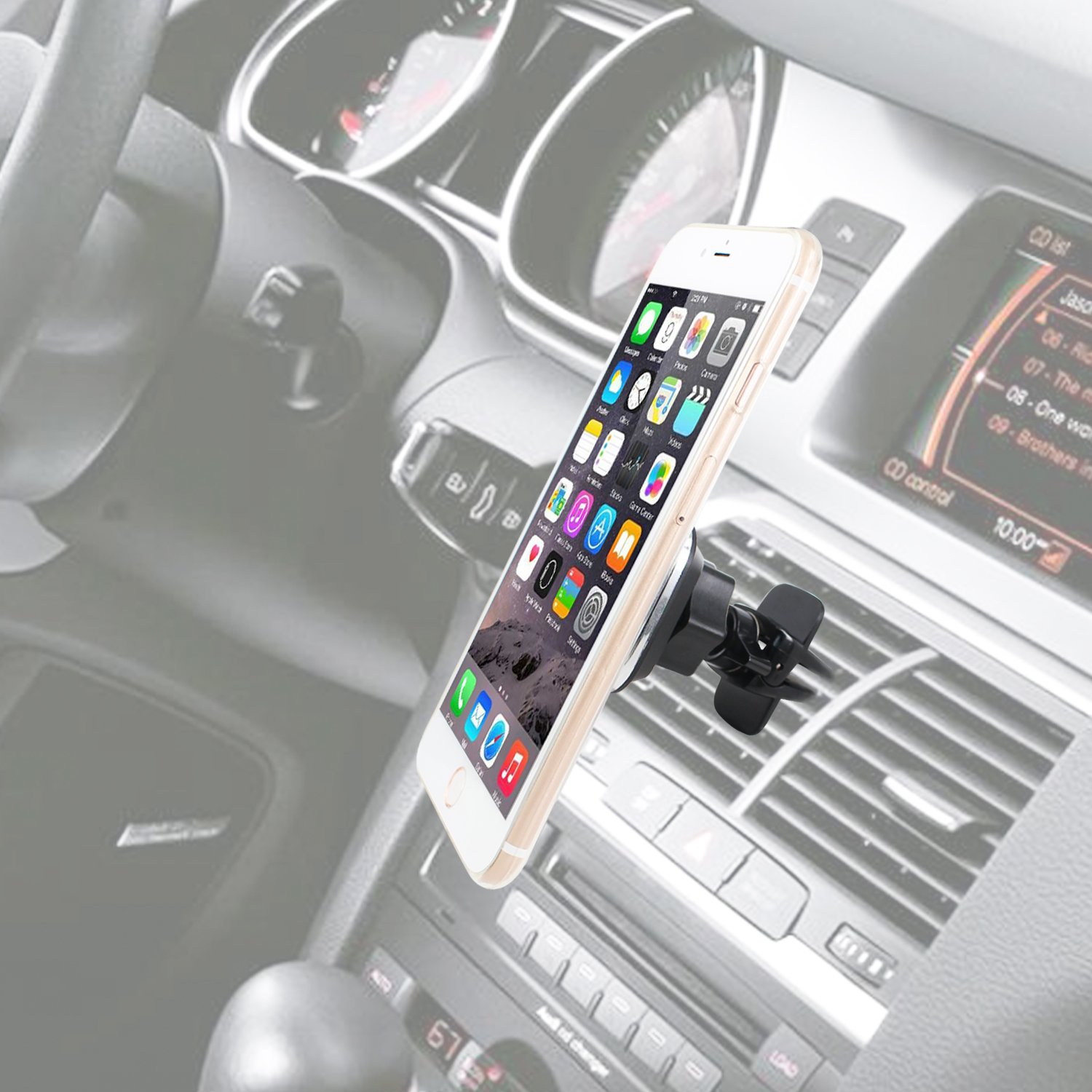 universal magnetic phone holder car mount air-vent holder Adjustable magnet car holder