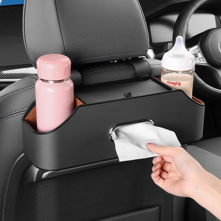 Car seat back storage box multifunctional car interior storage box rear seat debris box suitable for BMW Power