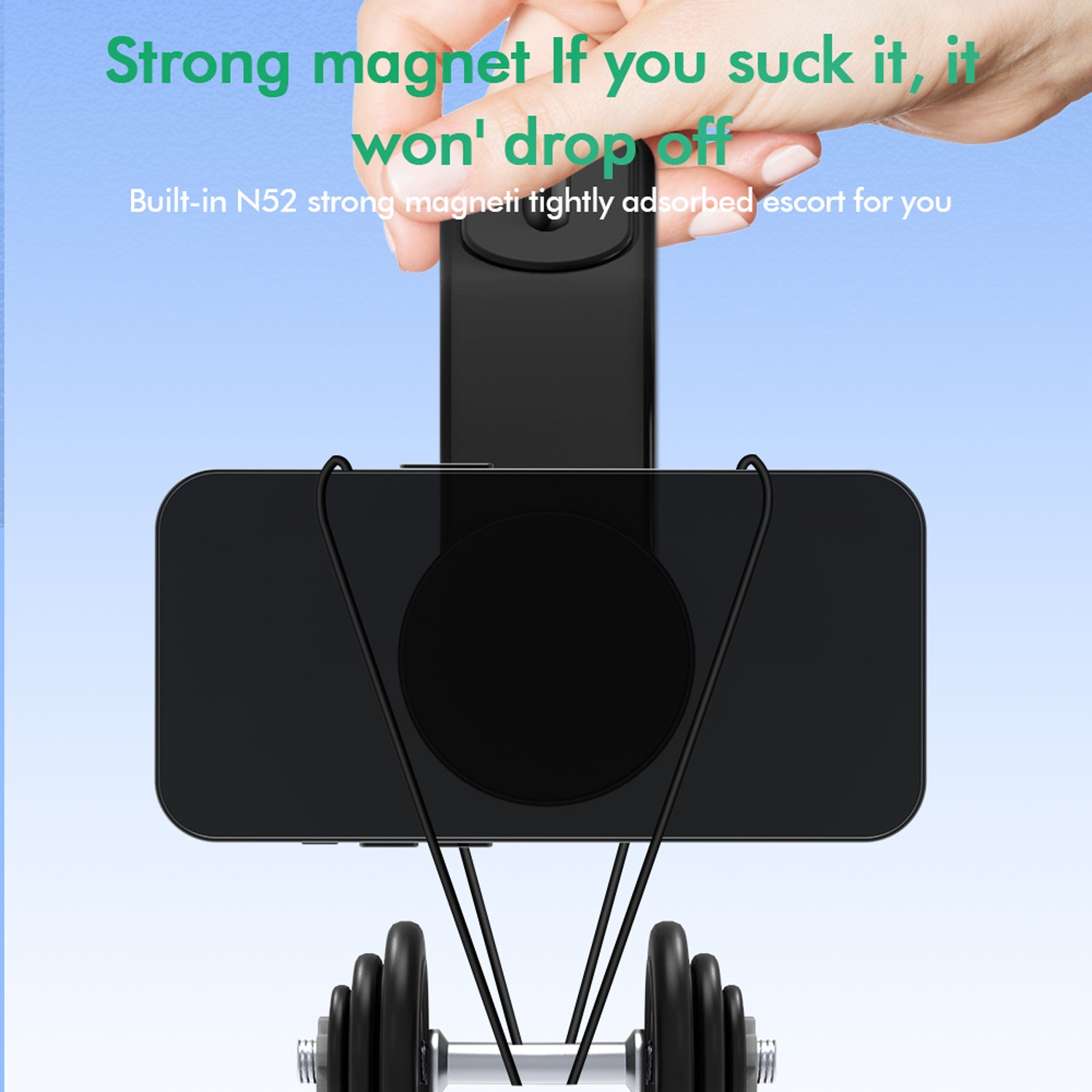 2024 New Multi Angle Free Adjustent Memory Metal Material 360 Rotating Car Mounted Magnetic Phone Holder