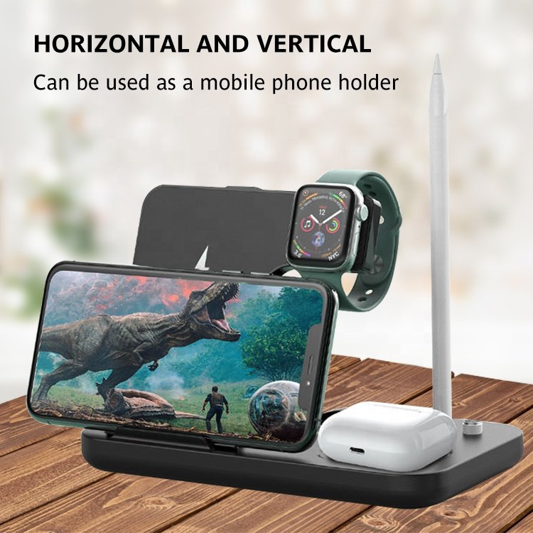 15w Magnetic Wireless Car Charger Phone Holder 4 In 1 Wireless Charger For Samsung For Galaxy Z Fold 3 5g Fo