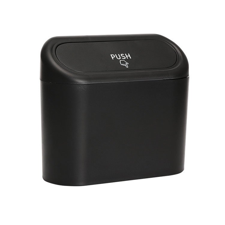 Universal Mini Car Cup Holder Trash Can Auto Garbage Box Trash Bin with Lid Vehicle Trash Bin