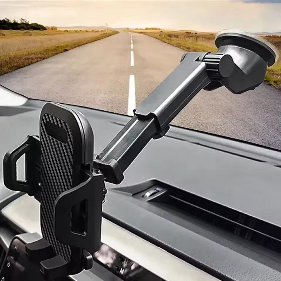 Mobile Phone Holder 360 degree Rotate Universal Phone Car Holder Windshield Dash Suction Cup Mount Stand