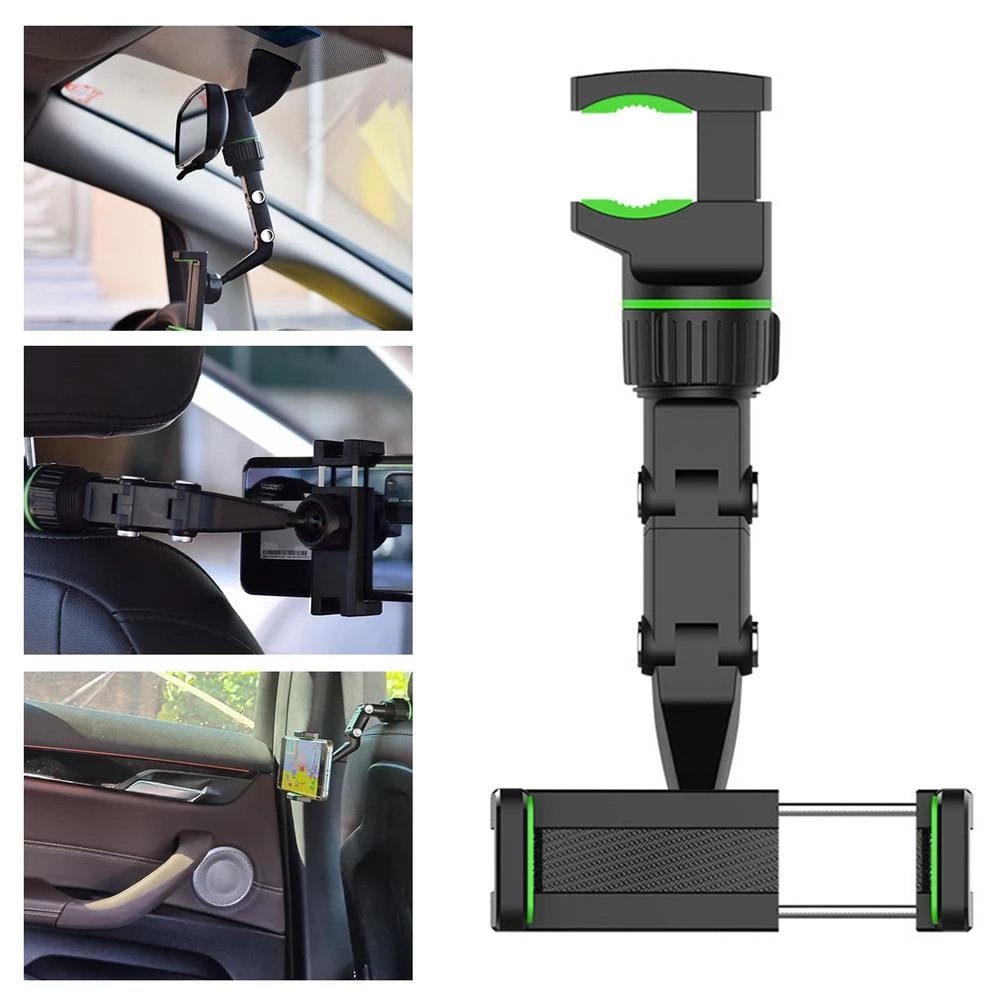 hot sell Universal Kitchen Multi-Scene Lazy Mobile Phone Holder Mirror Rear Pillow Car Rearview Mobile Phone Holder for phone