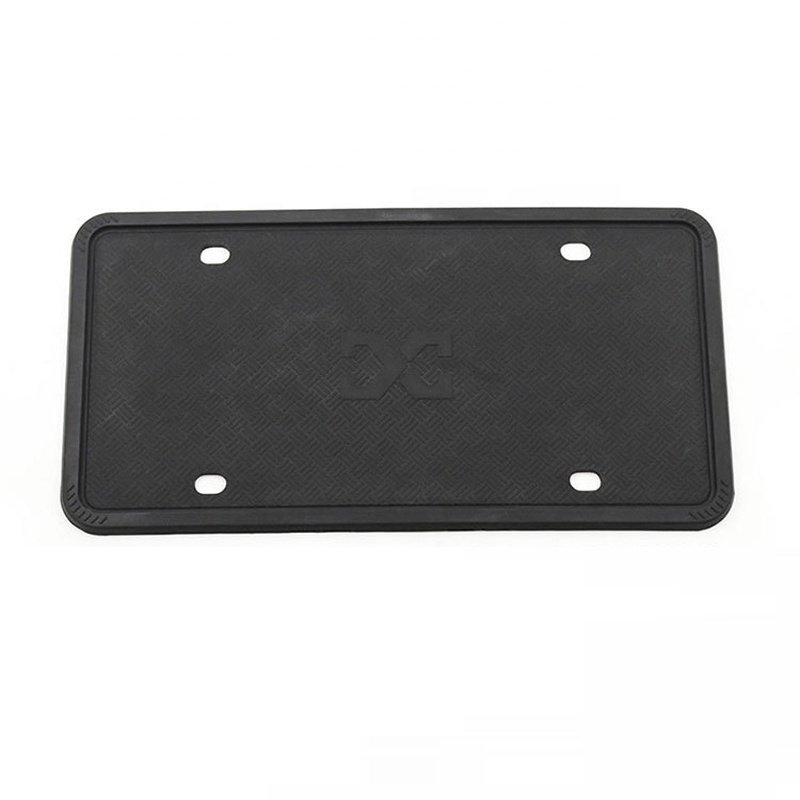 Jutien Universal US Car Silicone License Plate Bracket Holder, Rust-Proof, Rattle-Proof, Weather-Proof Car Accessories