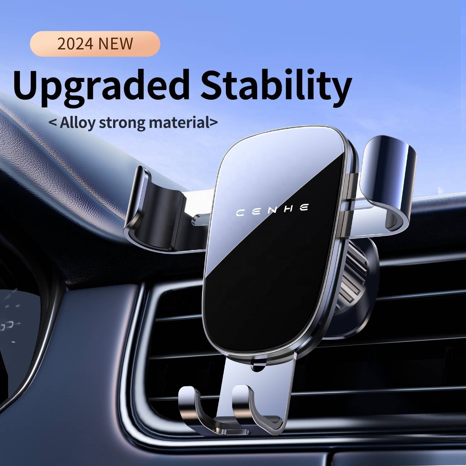 Universal 360 Rotation Mobile Phone Support for Car Air Vent Phone Mount Car Holder Bracket for Car Accessories