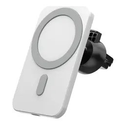 2024 Popular 15W Fast Car Wireless Charger Original Magsafe Magnetic Car Charger Wireless Phone Holder Magnet For Iphone