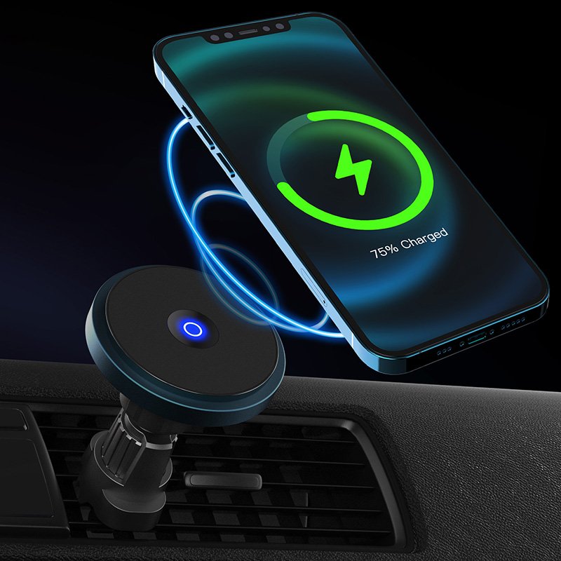 The First Magnetic Charging Dock for iPhone 12 Pro Max for iPhone 13 14 15 Series
